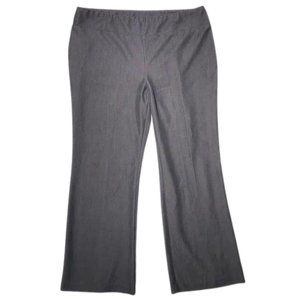 Julie Mitchell Gray Pull On Dress Pants